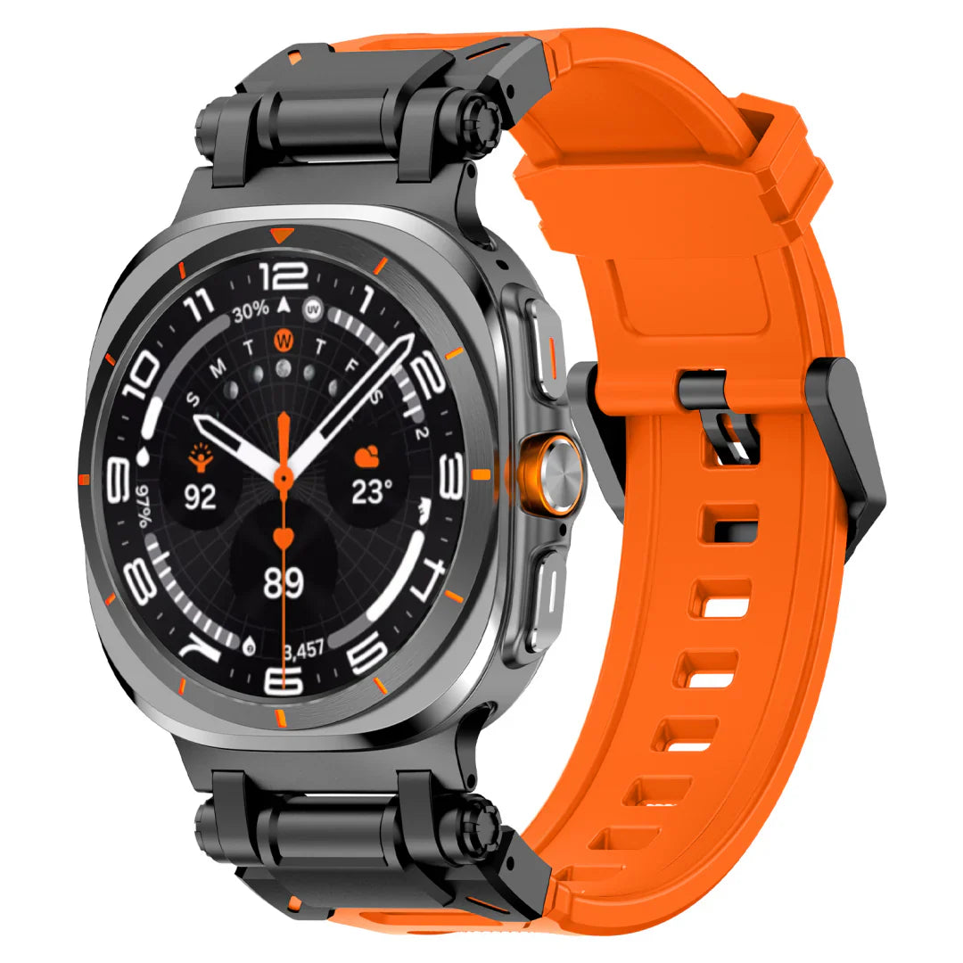 Pulseira de Silicone Explorer para Samsung Galaxy Watch Ultra