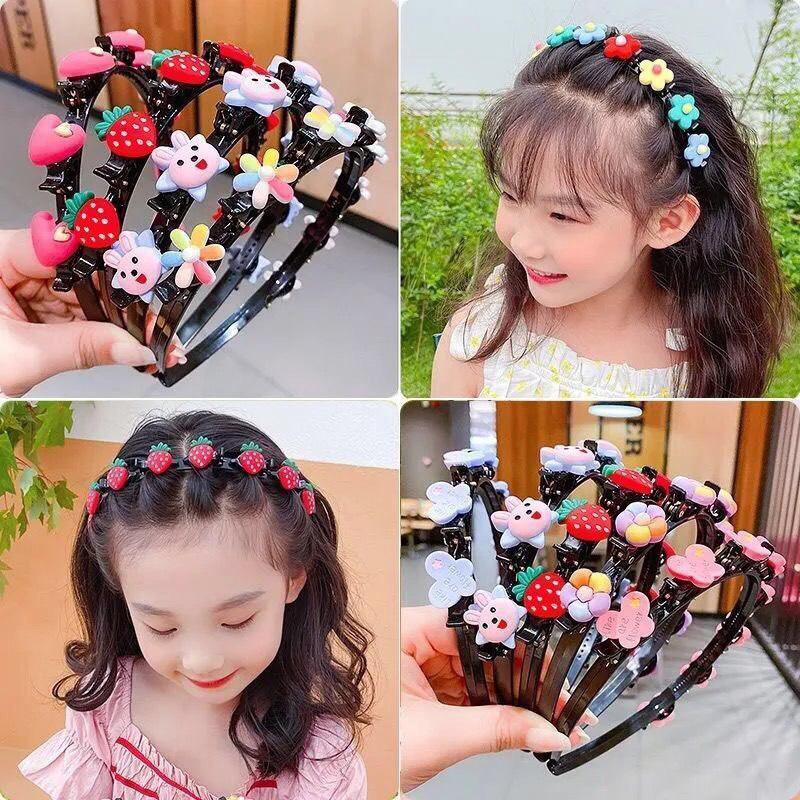 Cute hair clips: A cute style for little ones