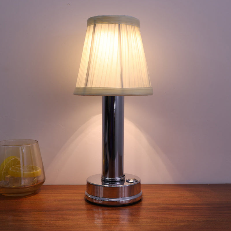 LED Rechargeable Cordless Metal Table Lamp