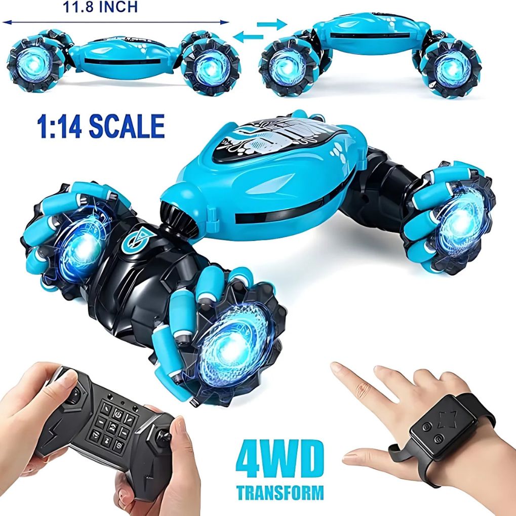 Gesture Sensing Car (Includes Gesture Watch + Remote Control)