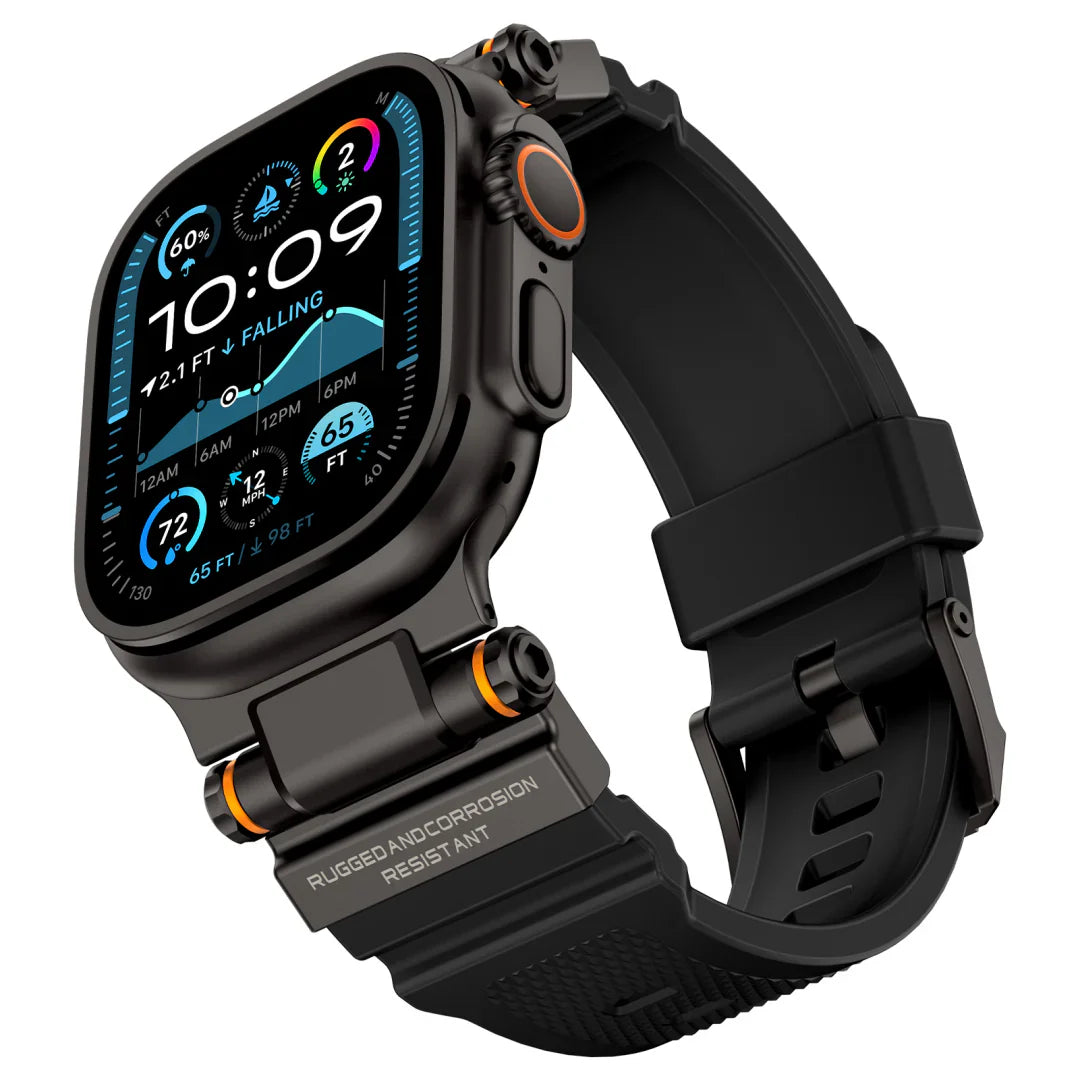 Mecha Design Silikonrem for Apple Watch