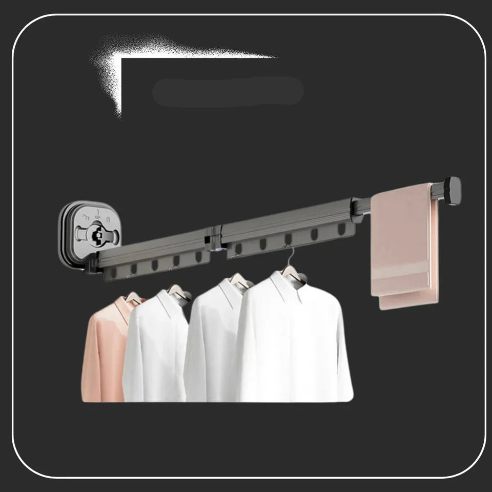 Retractable Clothes Drying Rack in Aluminium