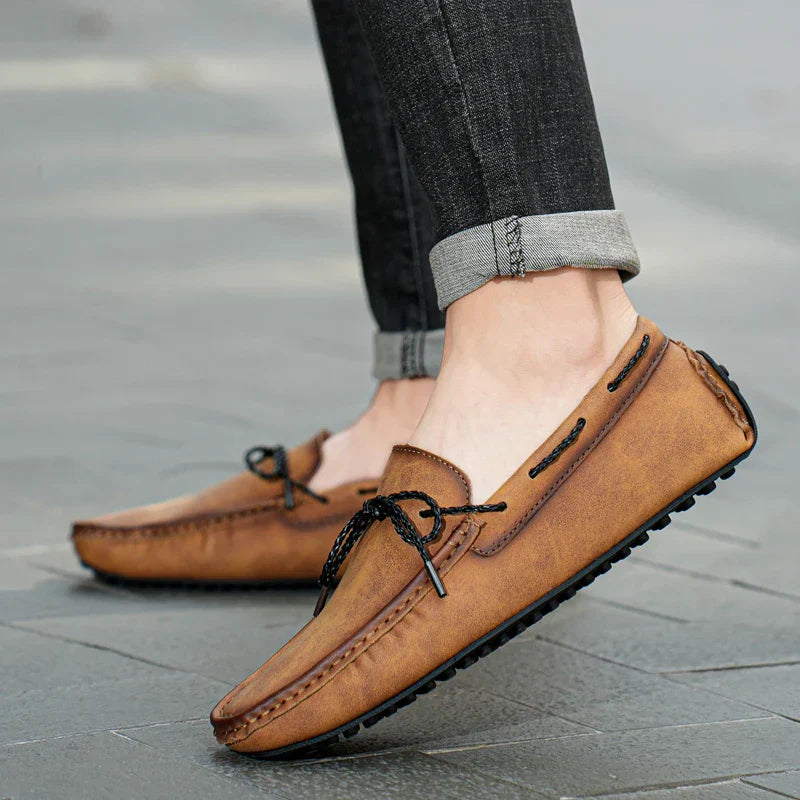 ASHFORD LEATHER LOAFERS