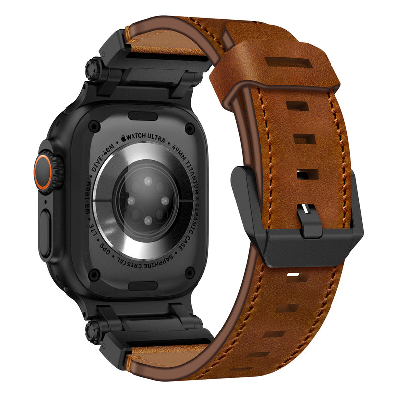 Explorer Crazy Horse lærrem for Apple Watch