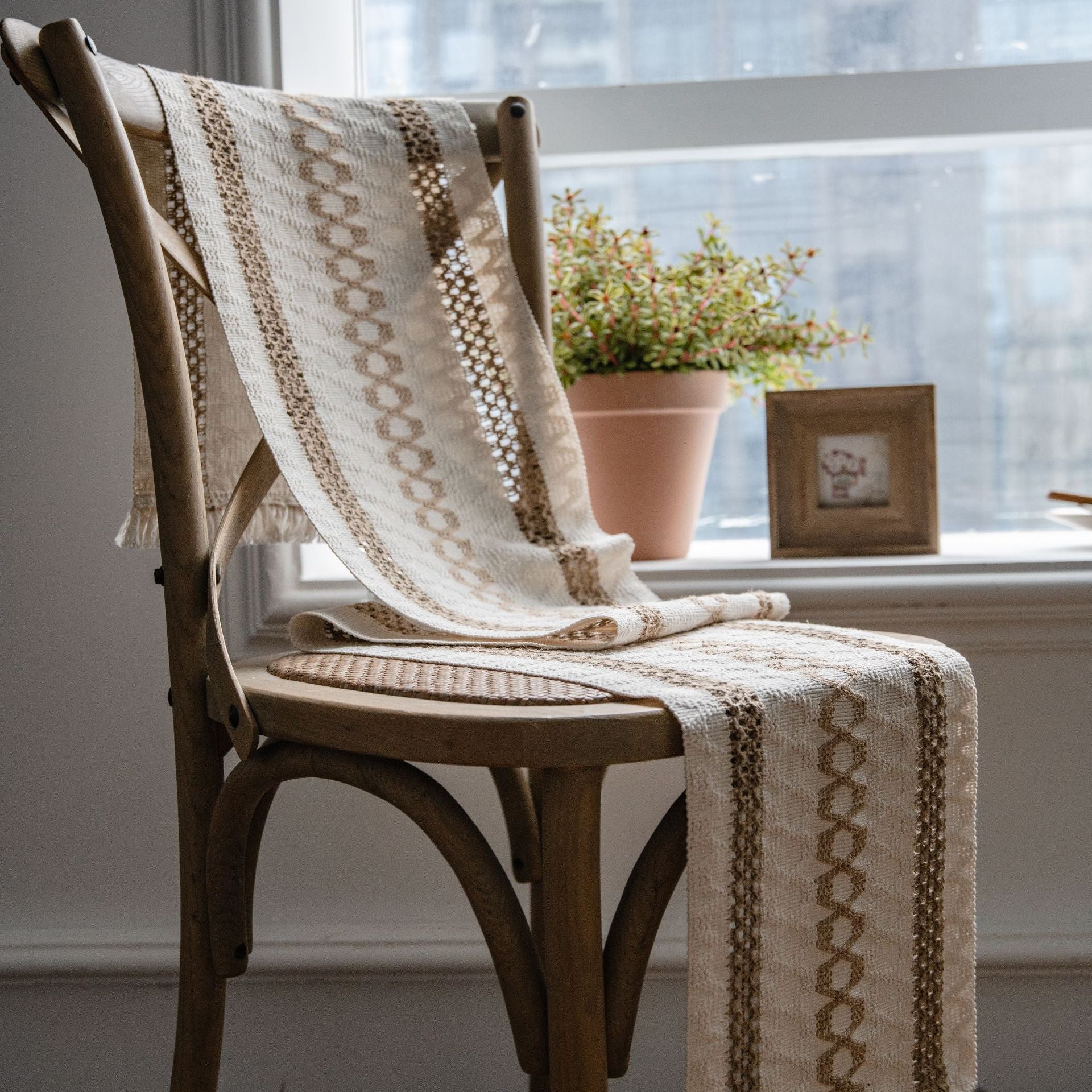 Hemp Rope Weaving Table Runner