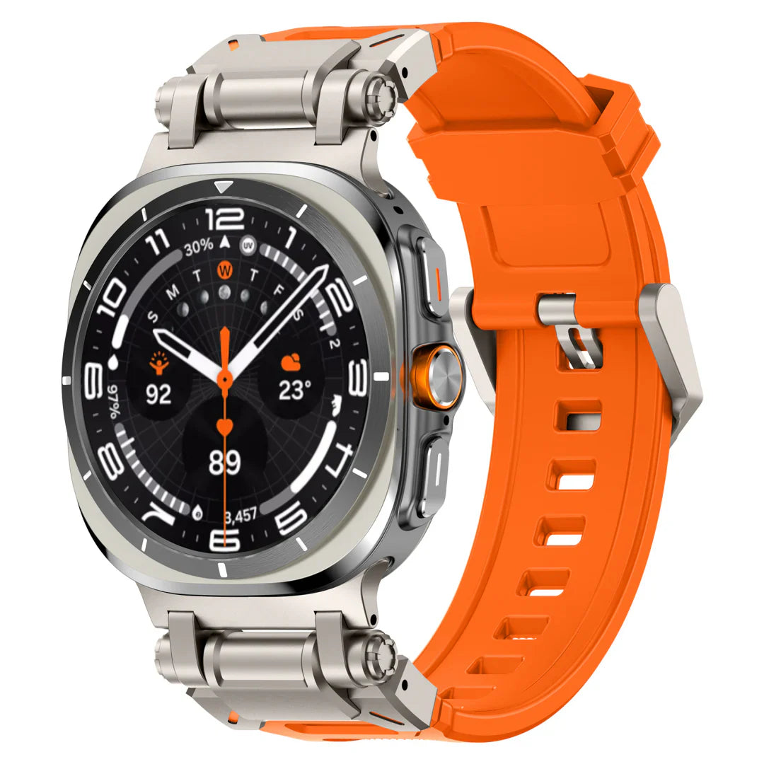 Pulseira de Silicone Explorer para Samsung Galaxy Watch Ultra