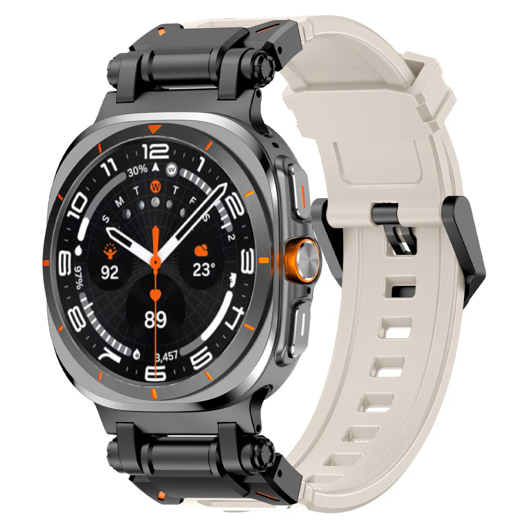 Pulseira de Silicone Explorer para Samsung Galaxy Watch Ultra