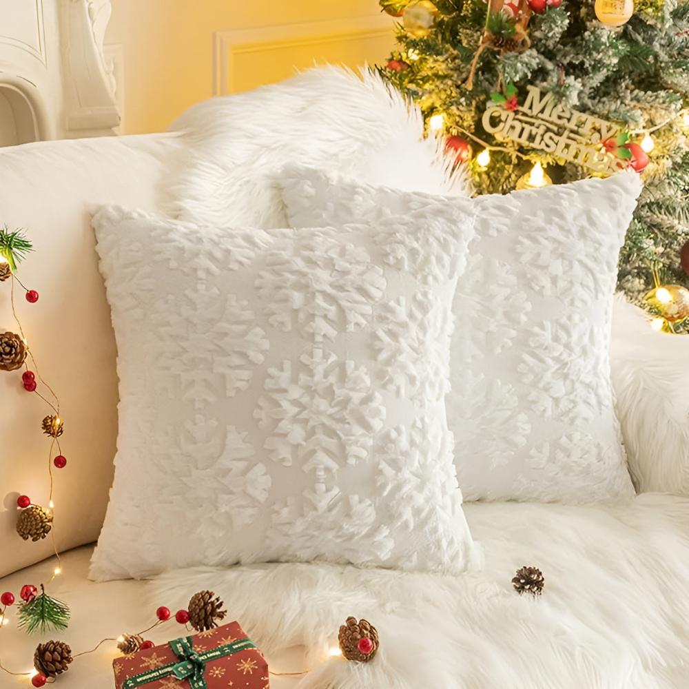 Housses de coussin Snowflake Bliss