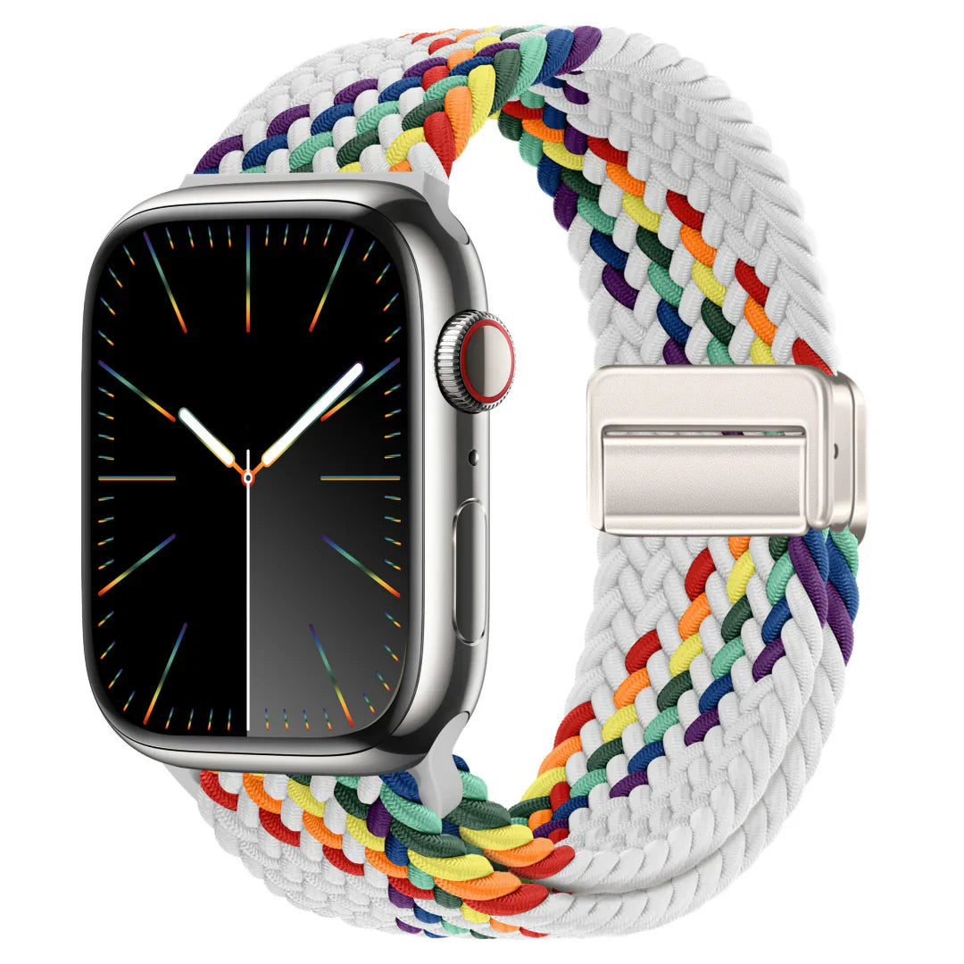 Magnetische Nylon Band Voor Apple Watch