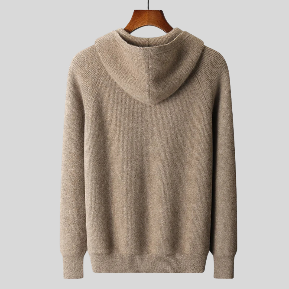 Royal Cashmere Merino Ull Zip-Up