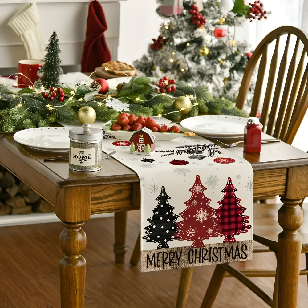 Festive Forest Table Runner