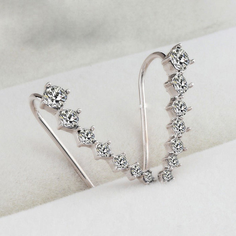 Seven stars diamond earrings