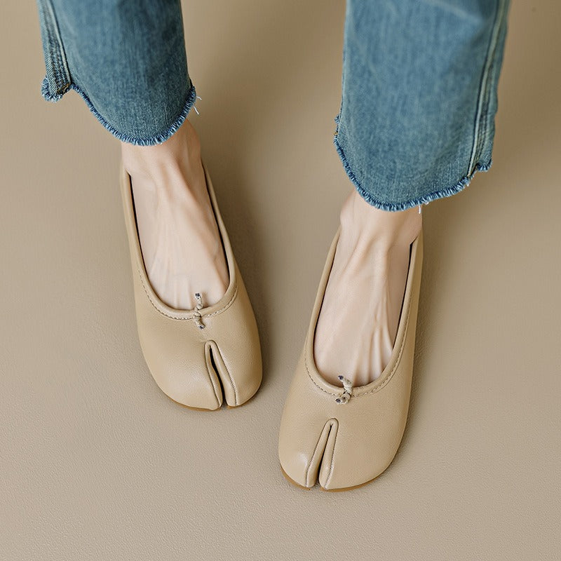 Vivienne Lane Tabi Slip-Ons Flats