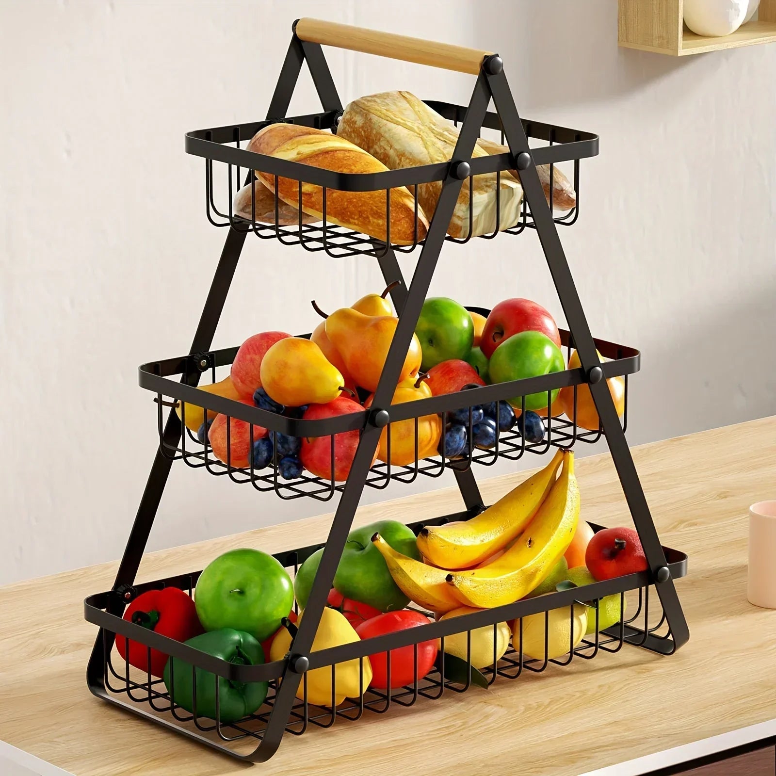 FruitCascade - 2/3 Tier Fruit Storage Organizer