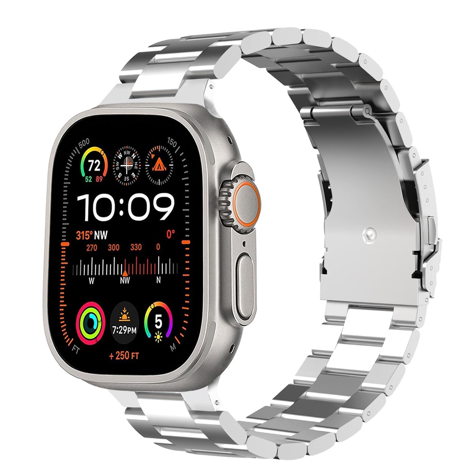 Üzleti Stílusú Titán Gyűrű Az Apple Watch-hoz