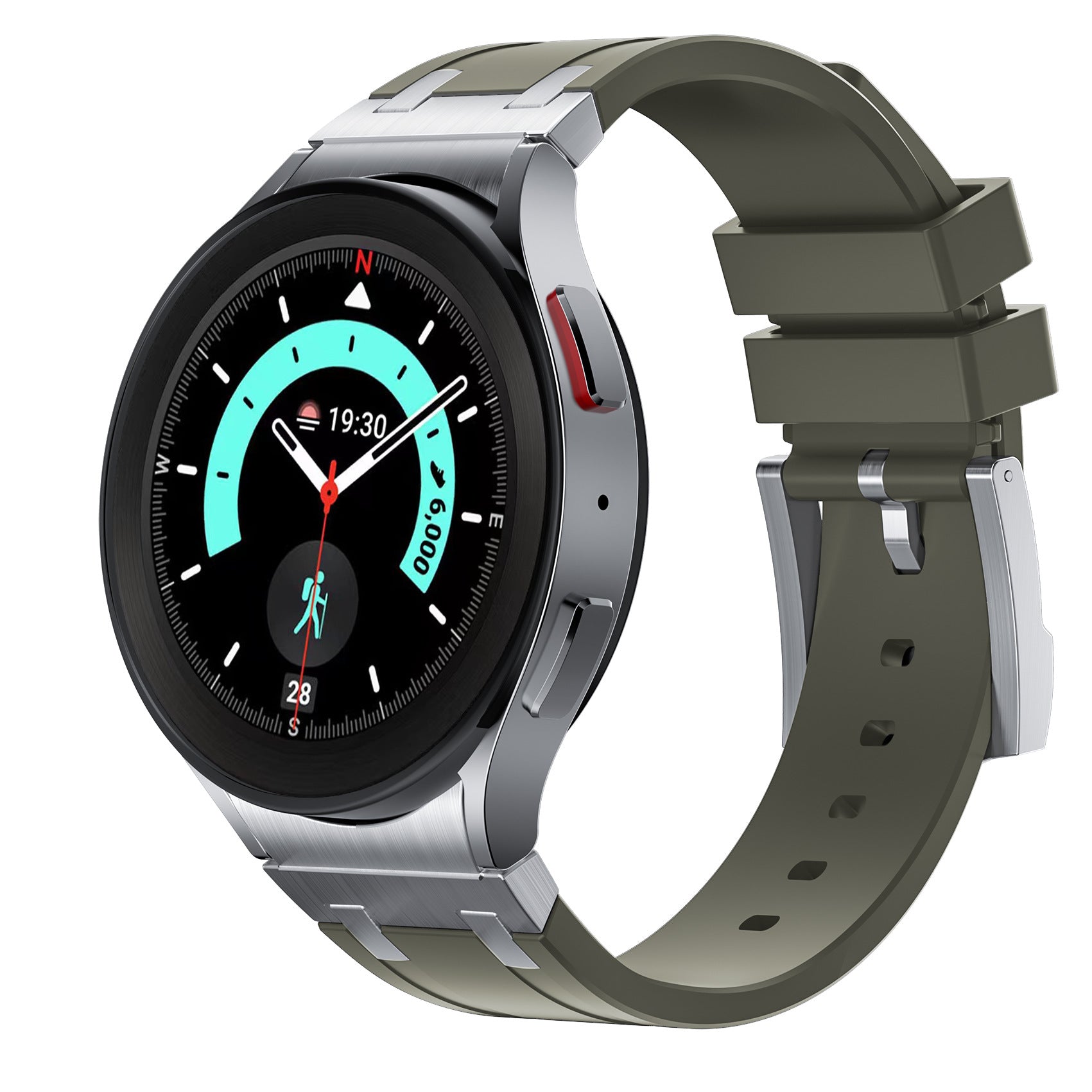 Siliconen Band AP Serie Voor Samsung Galaxy Watch 4 / 5 / 6 / 7