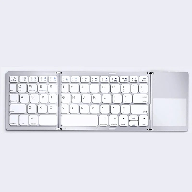 Tastatură Bluetooth pliabilă cu touchpad