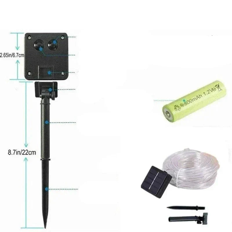 Lumisola - Lumină cu LED solar ecologică cu sfoară