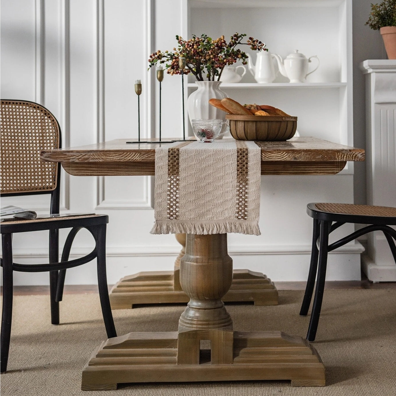 Hemp Rope Weaving Table Runner