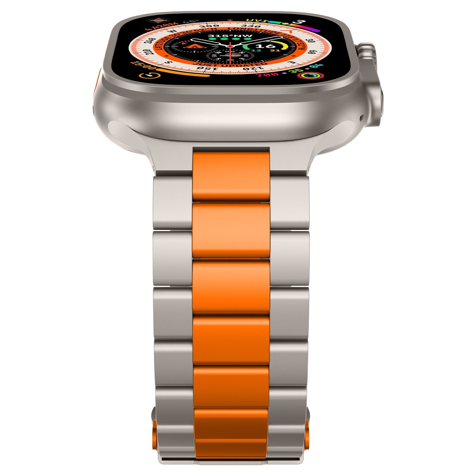 Üzleti Stílusú Titán Gyűrű Az Apple Watch-hoz