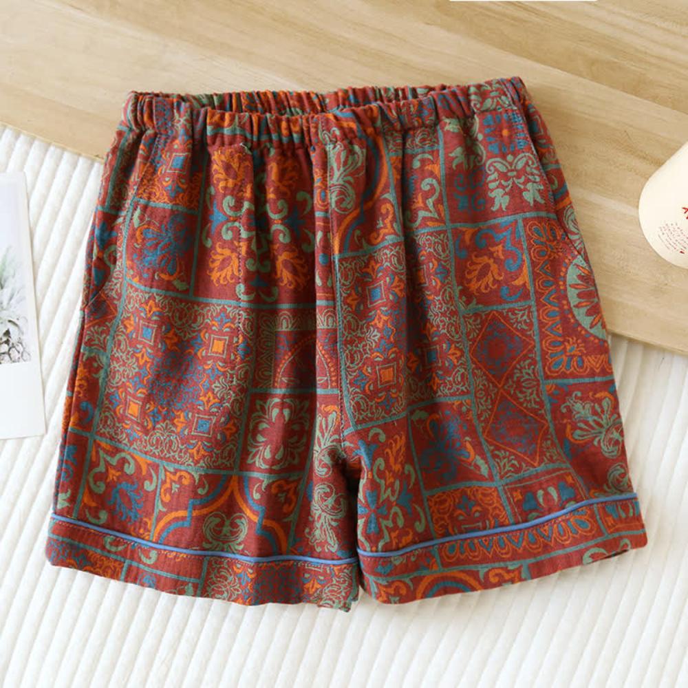 Pantalones Cortos de Verano Retro Chic