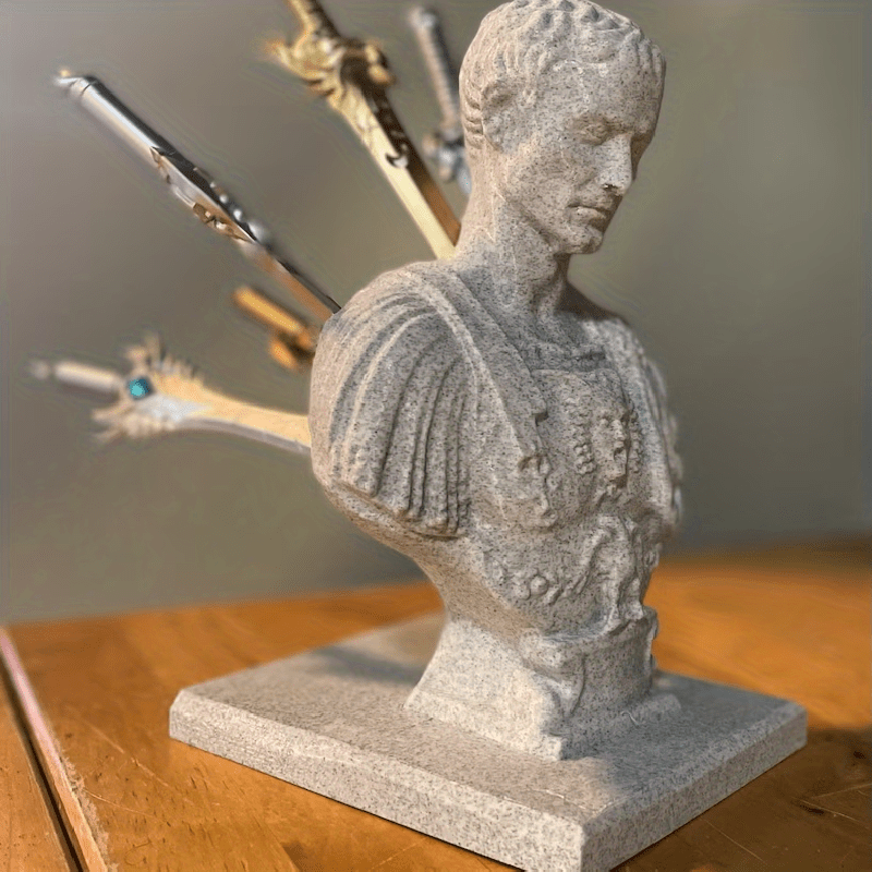 Julius Caesar Desk Pen Holder