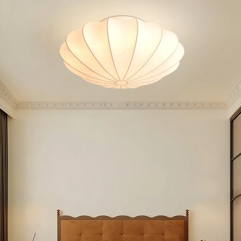 Zen Glow Silk Ceiling Light