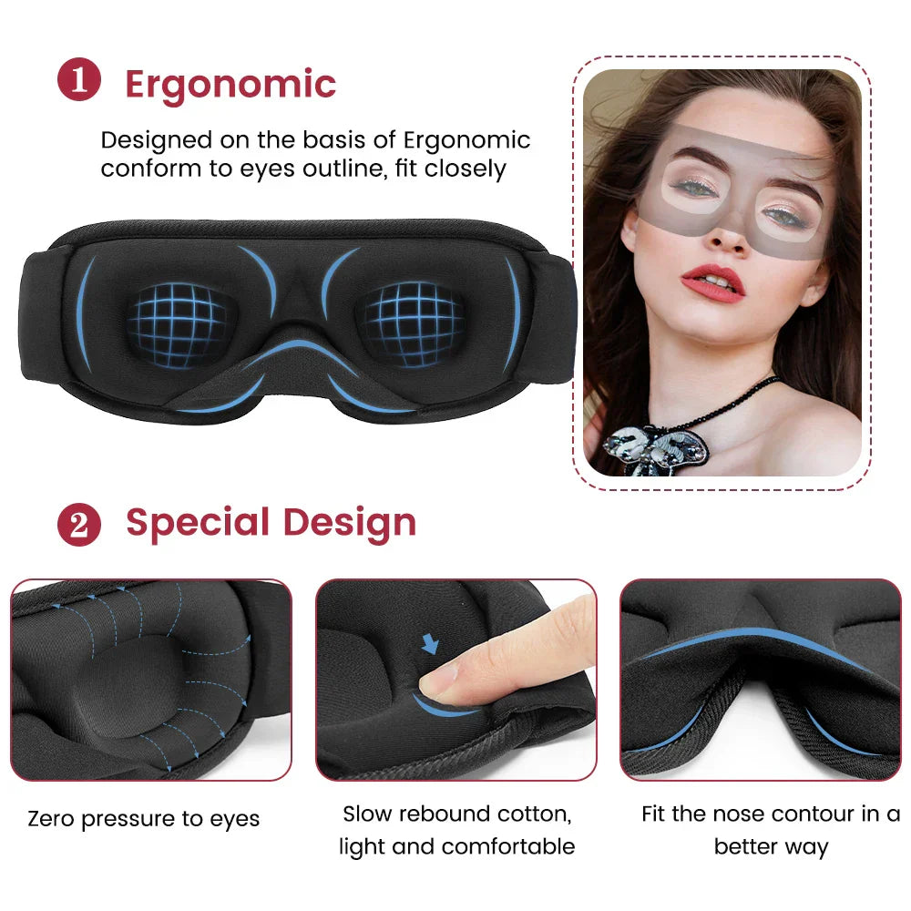 Purely 3D Sleep Mask