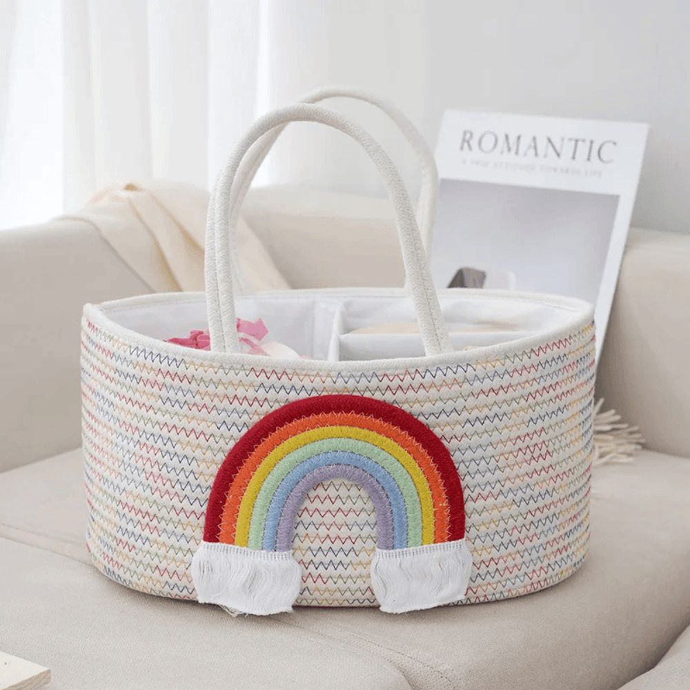 Cotton Rope Baby Caddy Organiser