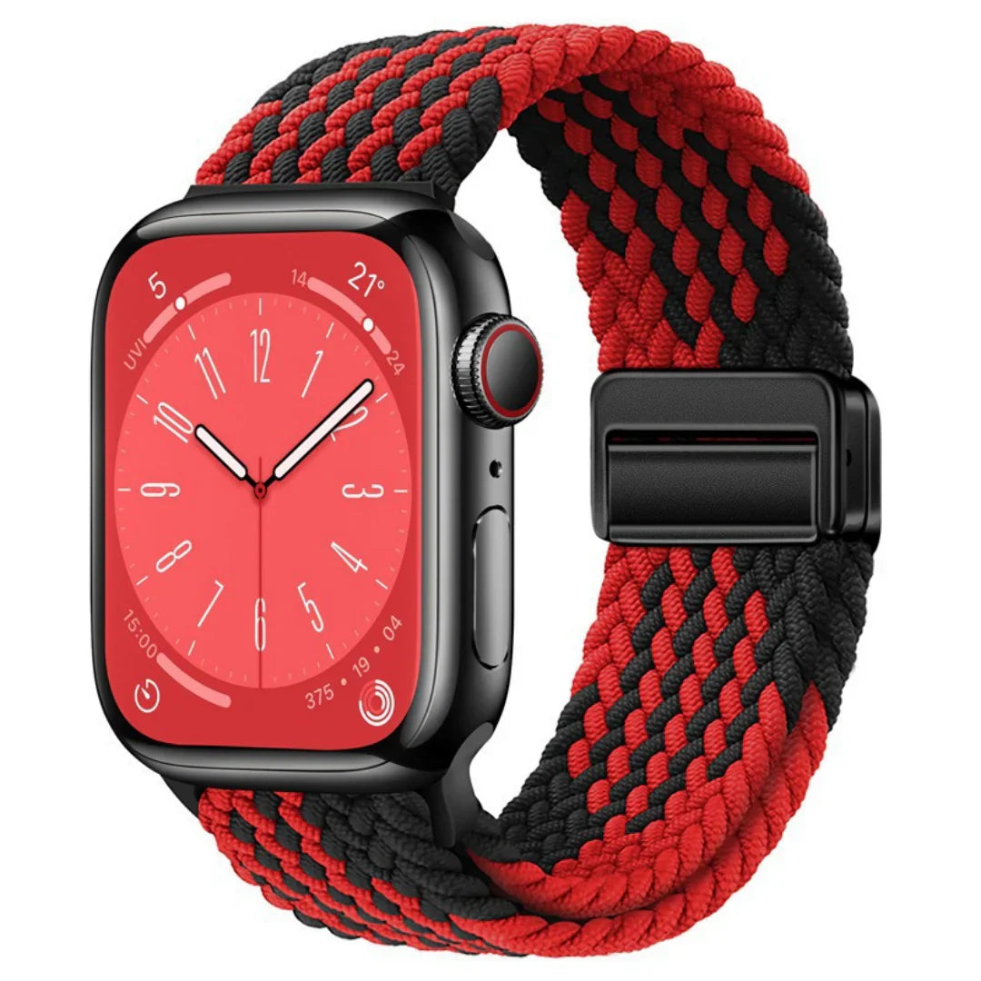 Magnetische Nylon Band Voor Apple Watch