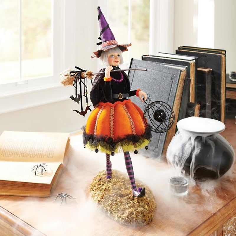 Halloween Witch Resin Ornament