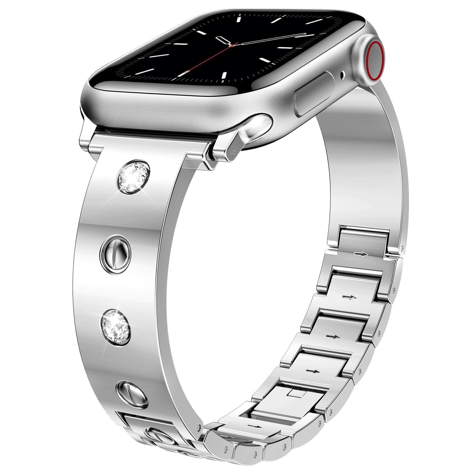 Bransoletka wysadzana diamentami do Apple Watch