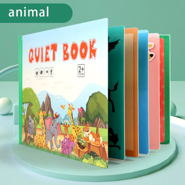 Quiet Book™ - Developing Fine Motor Skills - Learning Book