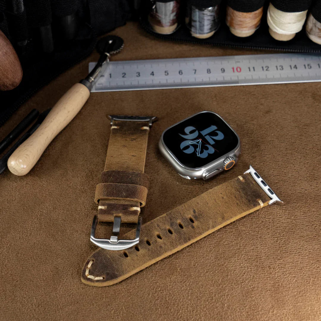 Leather Band For Apple Watch