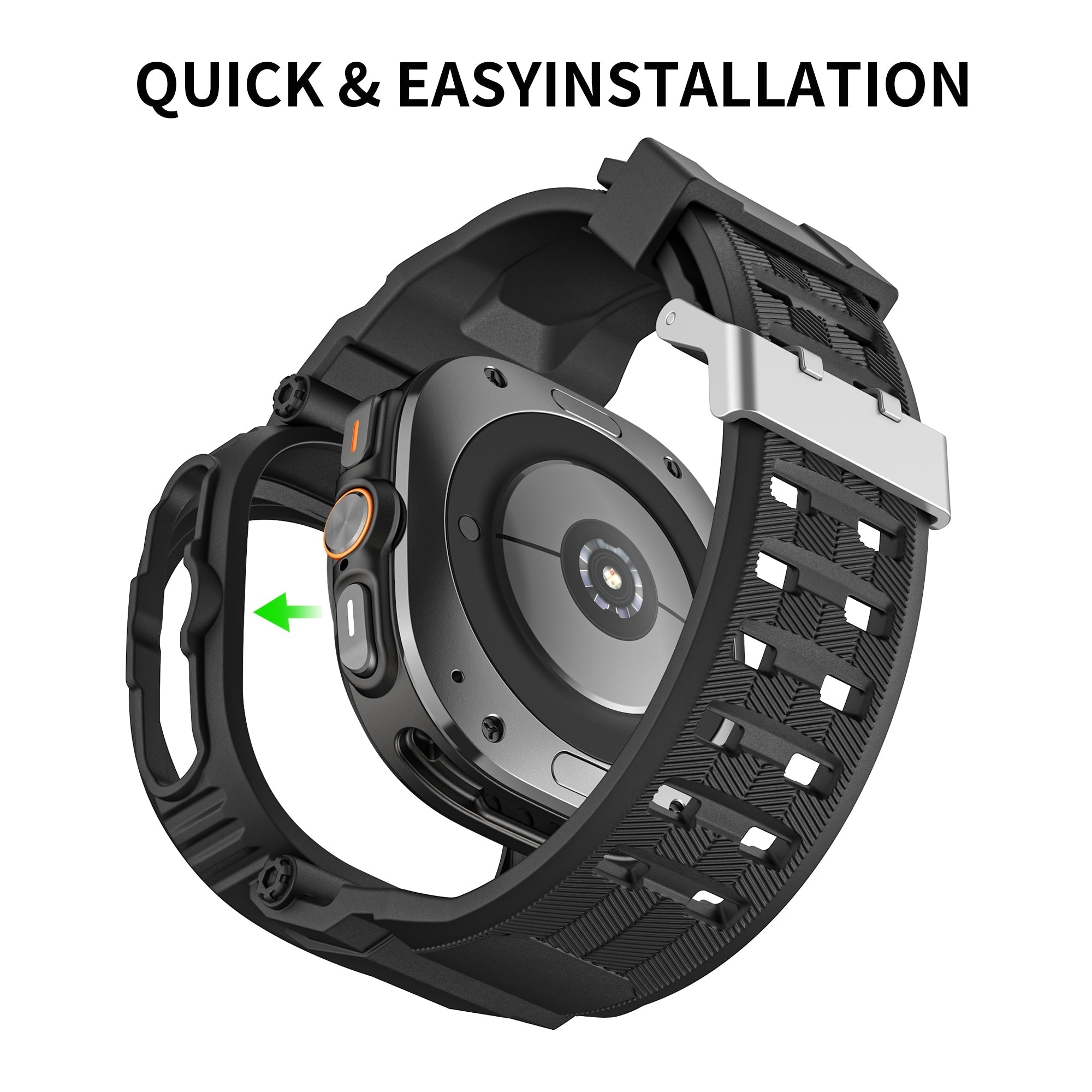 Sport TPU Stropp + Etui For Samsung Galaxy Watch Ultra 47mm