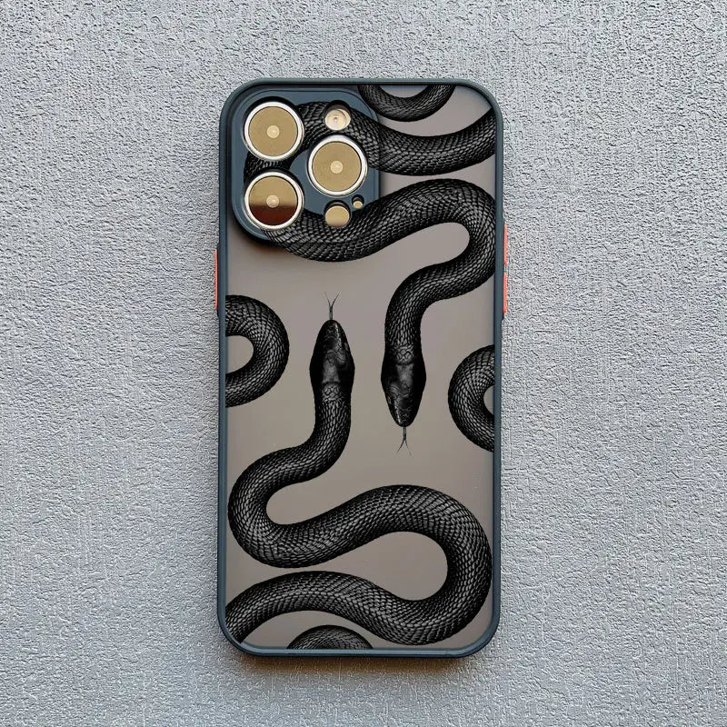 Serpent Motiv iPhone-deksel