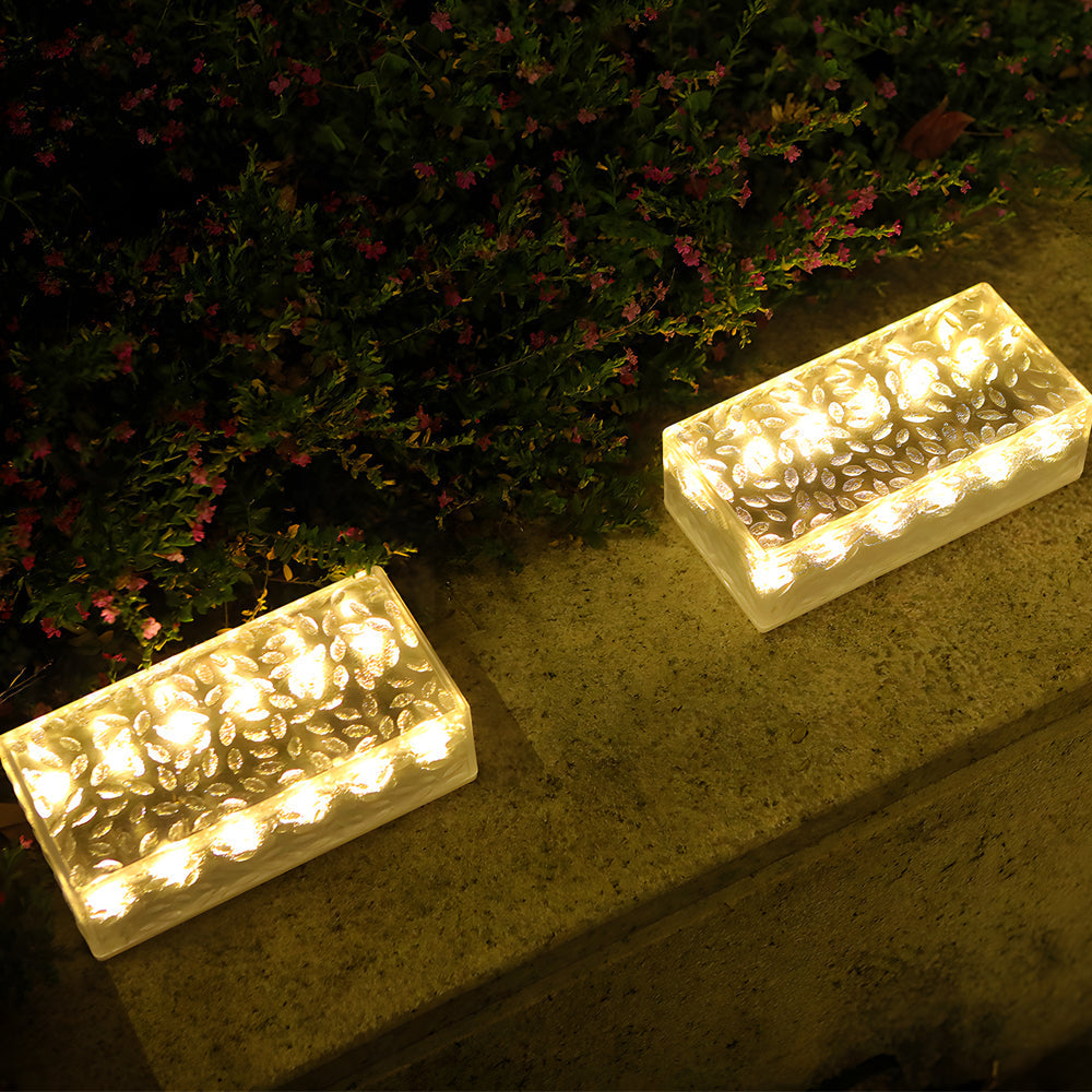 Solar Brick Lights voor moderne buitensfeer