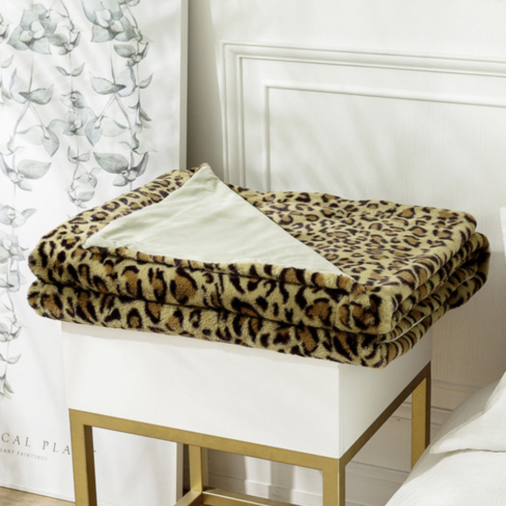 Wild Elegance Leopardenmuster Decke