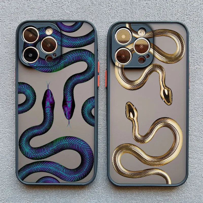 Serpent Motiv iPhone-deksel