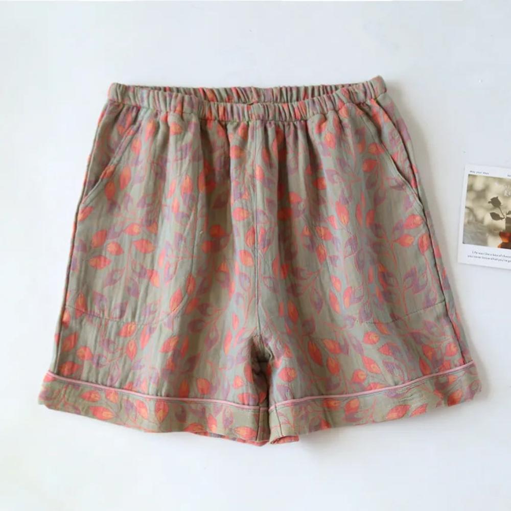 Shorts da lounge con stampa floreale