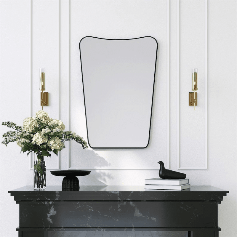 Italian Style Irregular Wall Mirror