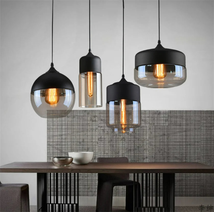 Jevaglo™ | Luxurious Pendant Light made of Glass and Wood