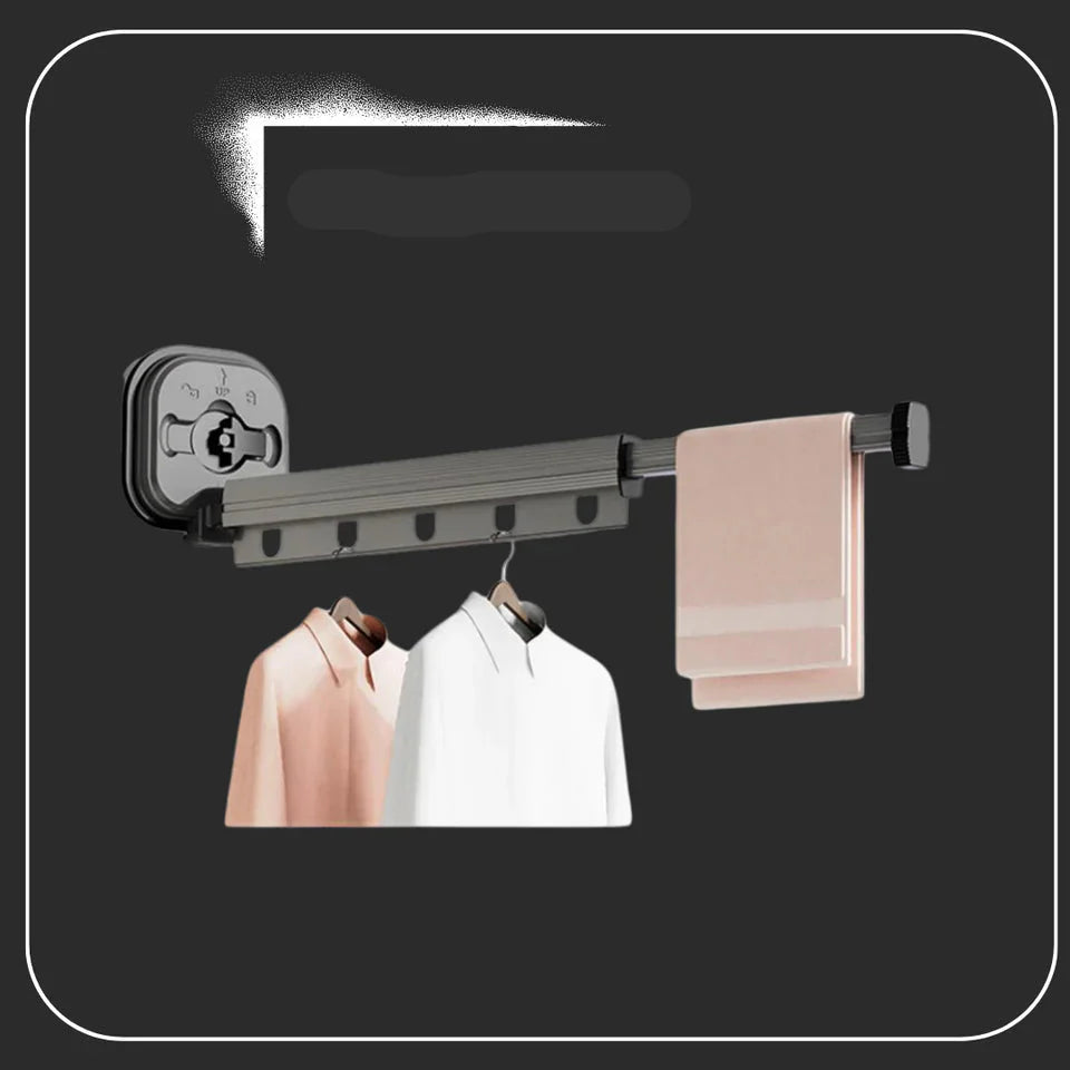 Retractable Clothes Drying Rack in Aluminium