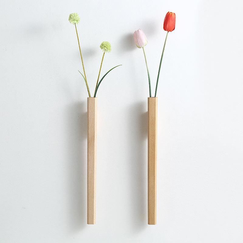 Wooden Wall Pencil Vase