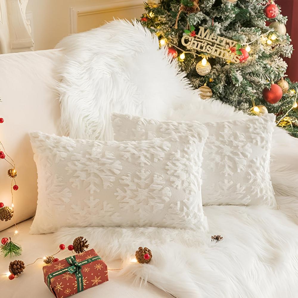 Housses de coussin Snowflake Bliss