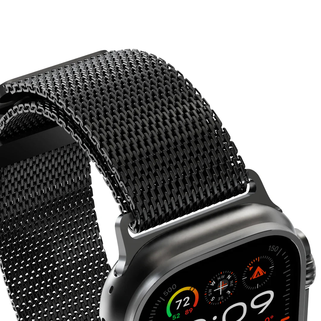 Pulseira de Titânio Milanesa para Apple Watch