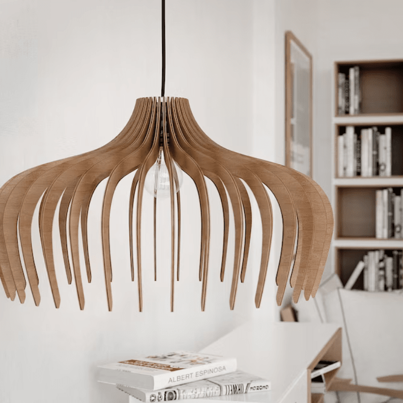 Hayden Wooden Chandelier