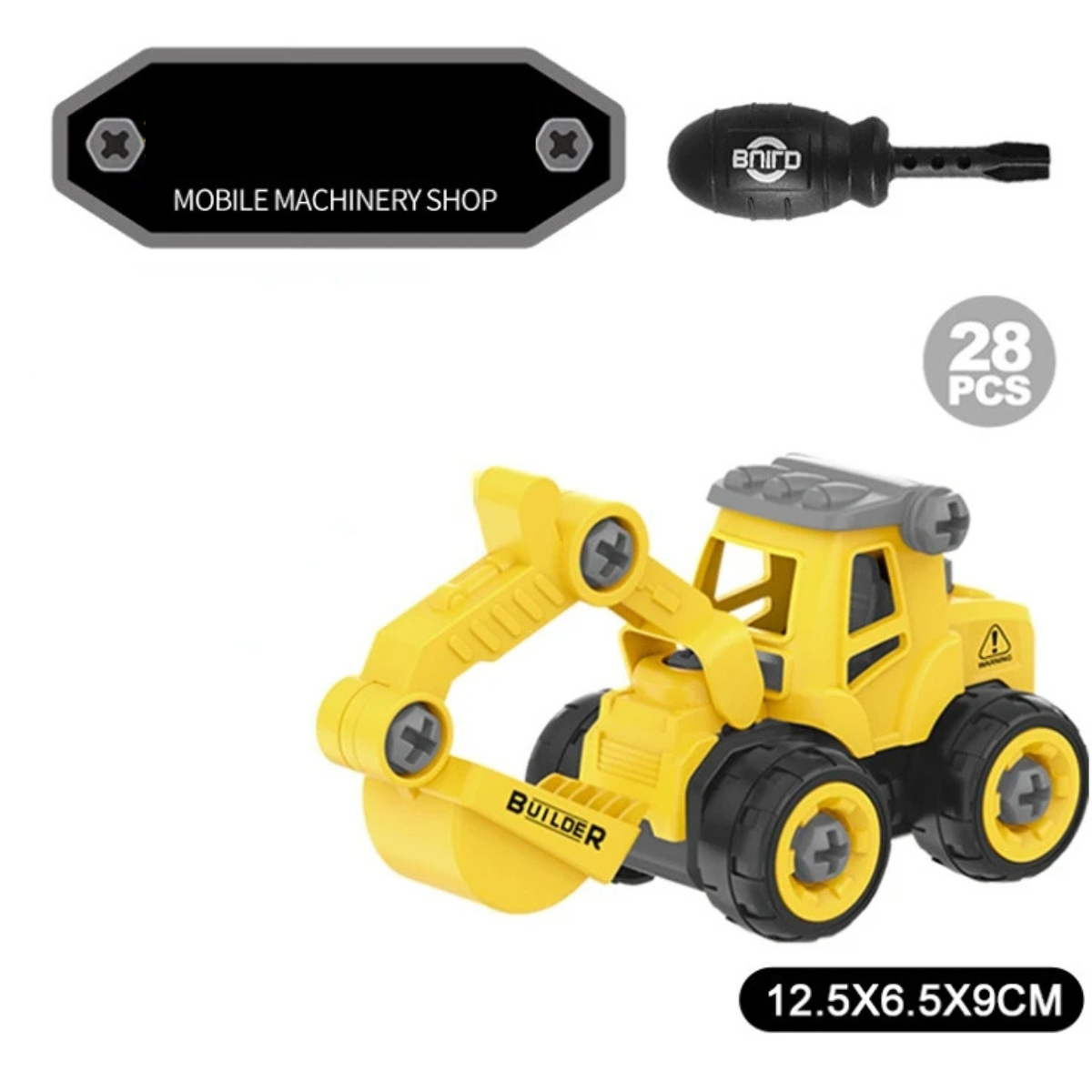 Construction Trucks™ - Engineering og fantasi med konstruksjonskjøretøyer - DIY konstruksjonsbiler