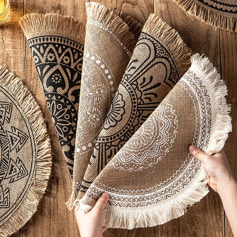 Boho Tischsets 4er Set