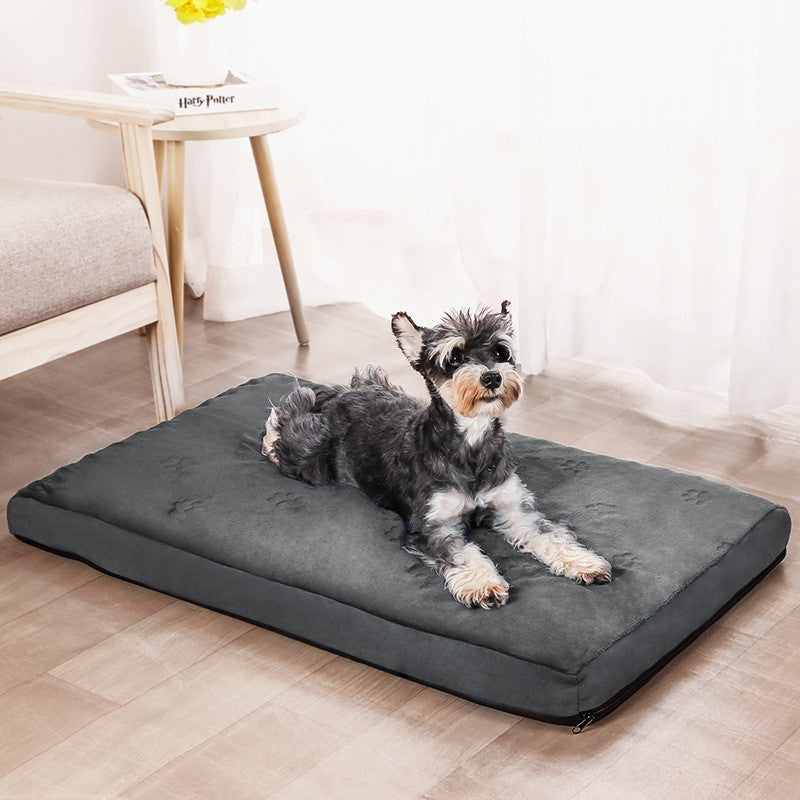 Paw Protect: Waterproof Memory Foam Pet Bed